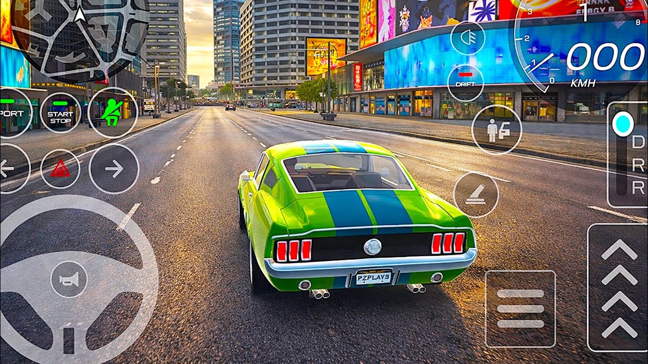 POV Drive Mustang GT 🚗 | Driving School 2026 Mobile Gameplay 
