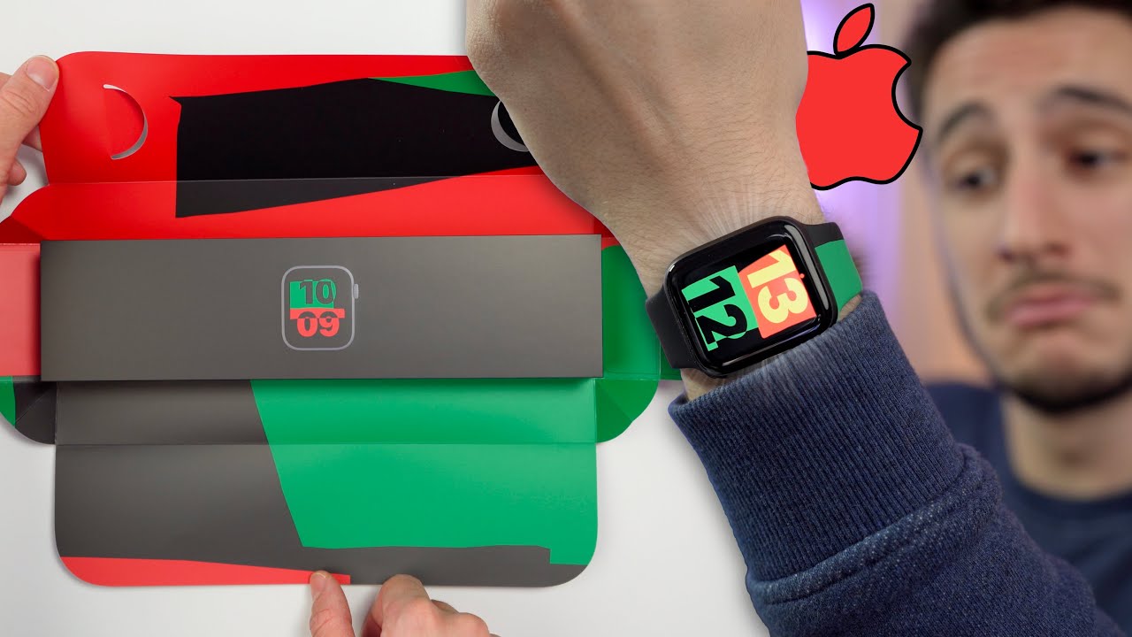 J'ai la nouvelle Apple Watch BLACK UNITY (Edition Limitée)