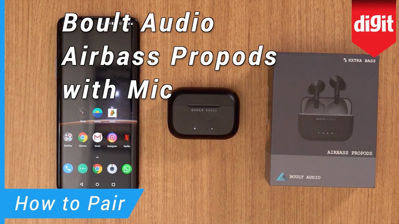 Boult Audio Airbass Propods - How to Pair