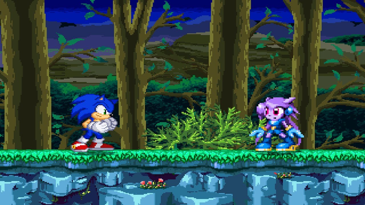 MUGEN Request #48: Sonic (Me) Vs Sash Lilac