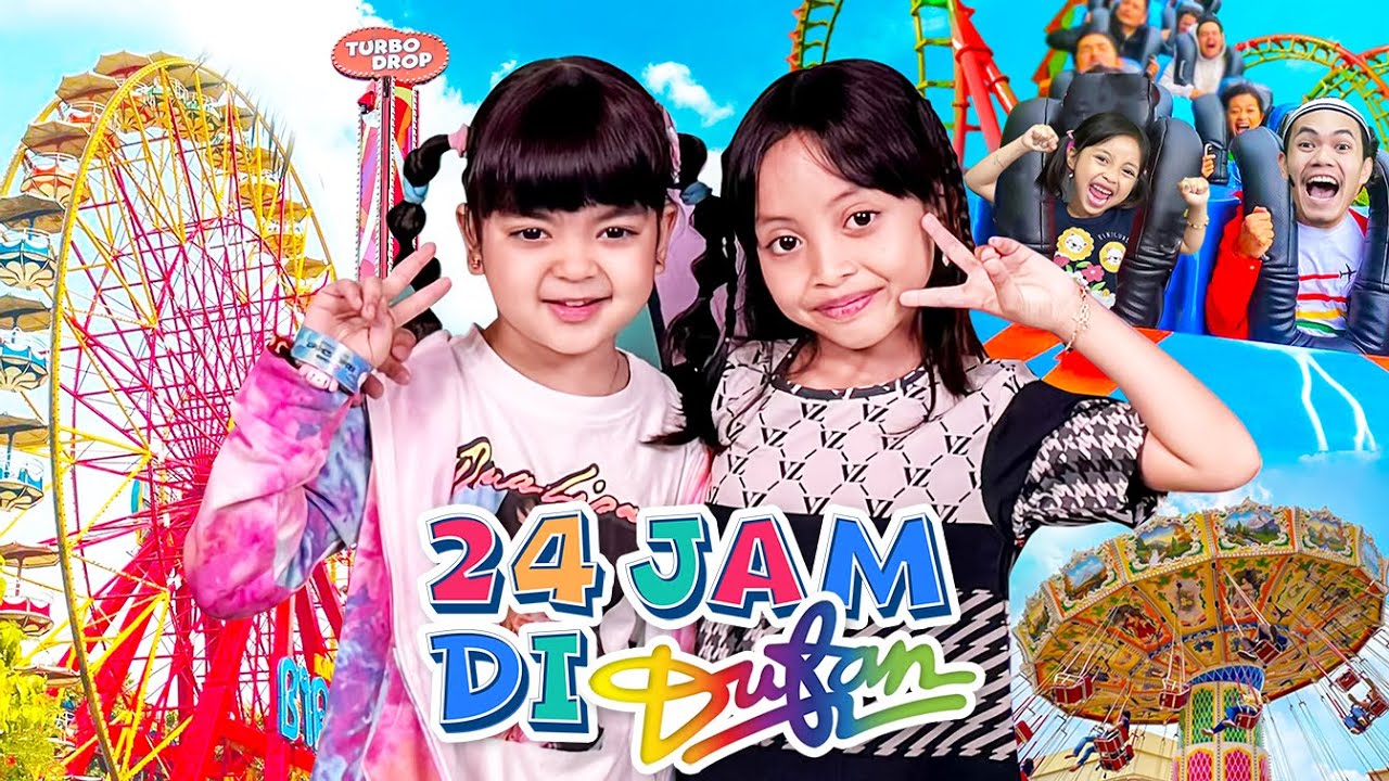 24 JAM LEIKA MAIN BARENG MAZAYA DI DUFAN | ADA KIMBAB FAMILY , ARINAGA FAMILY SERU BANGET