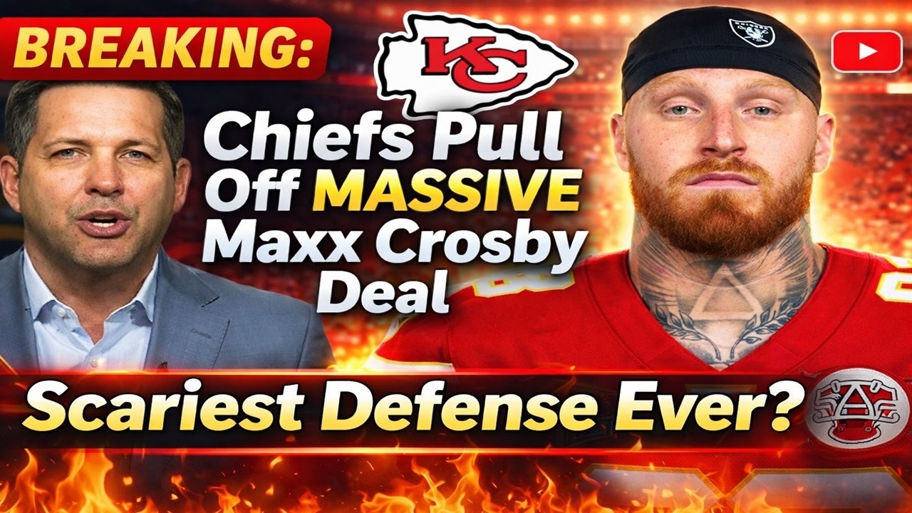 BREAKING: Chiefs Pull Off MASSIVE Maxx Crosby Deal — Scariest Defense Ever? #nfl #chiefs #nflnews