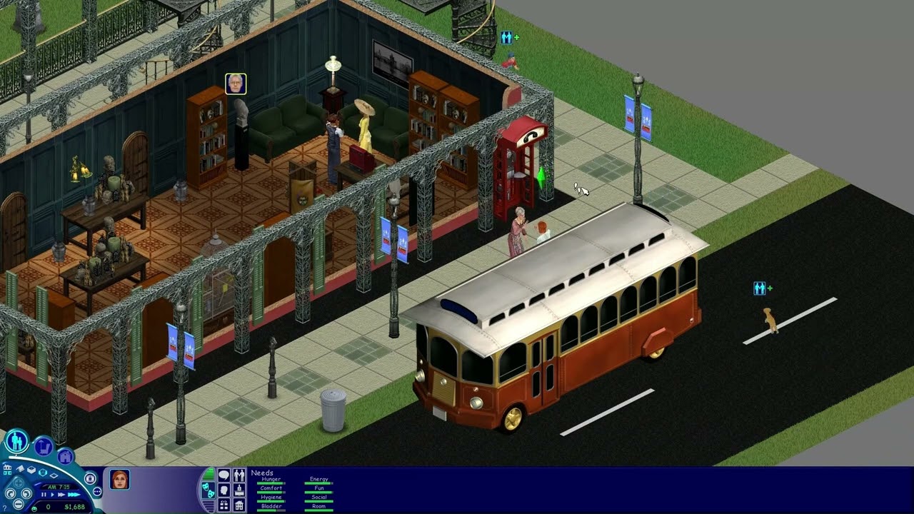 Speedrunning through life in The Sims 1