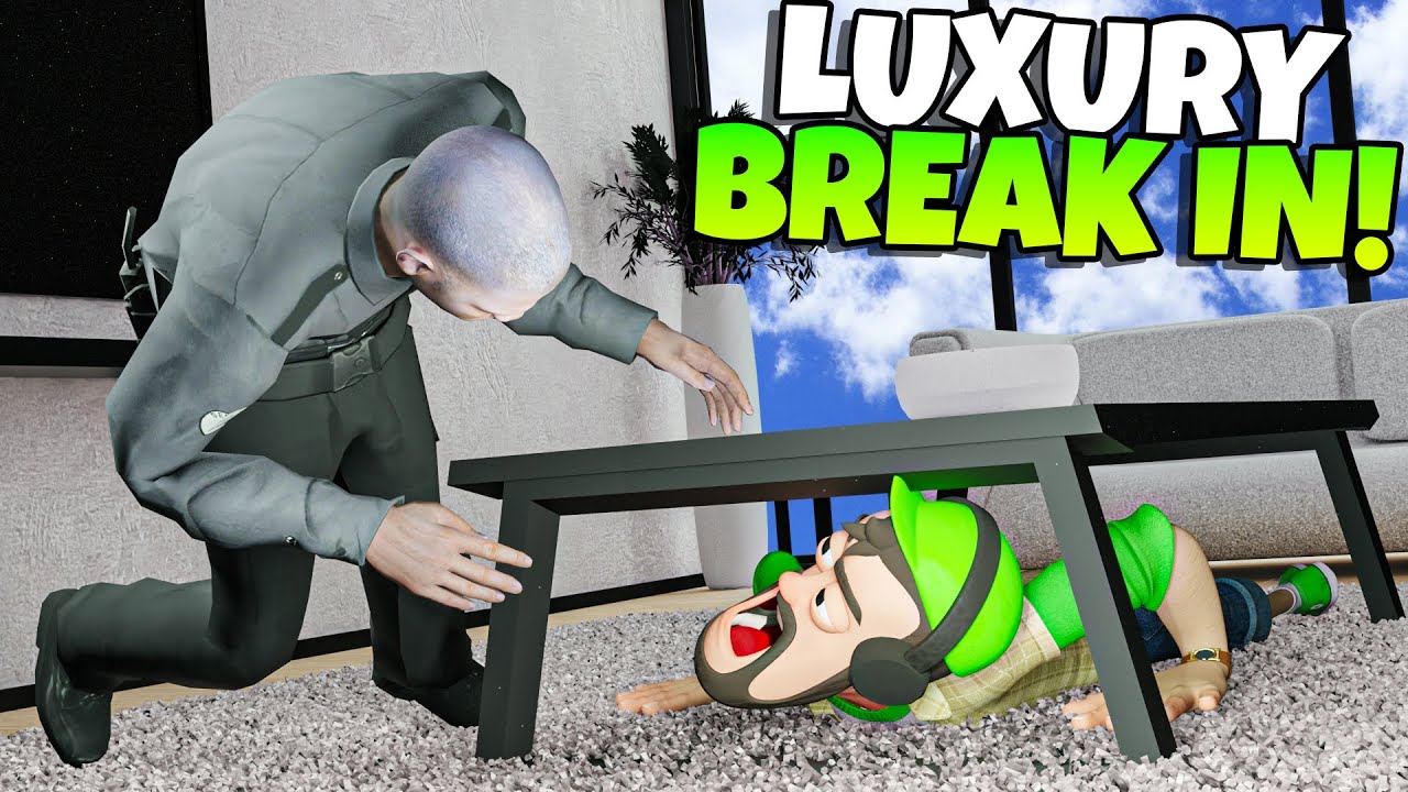 Using Advanced Tactics to Rob Luxury Homes in Thief Simulator!