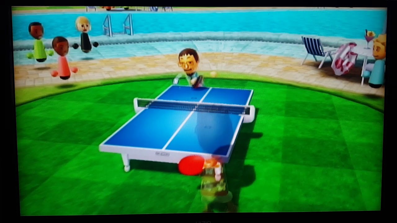 Wii Sports Resort - Table Tennis Match vs. Daisuke (11-2)