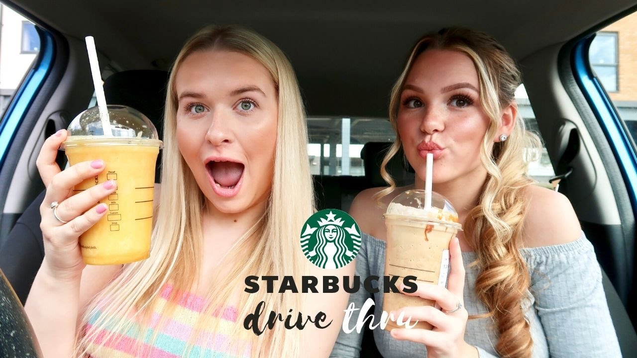 Starbucks Drive Thru Q&A with Deaf & Hearing Step-Sisters!