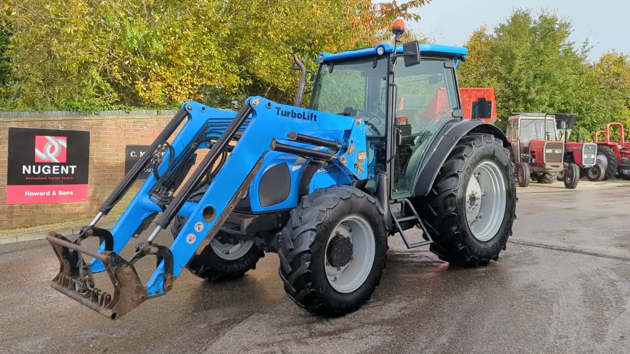 LANDINI POWER FARM 95 TRACTOR WALKAROUND VIDEO