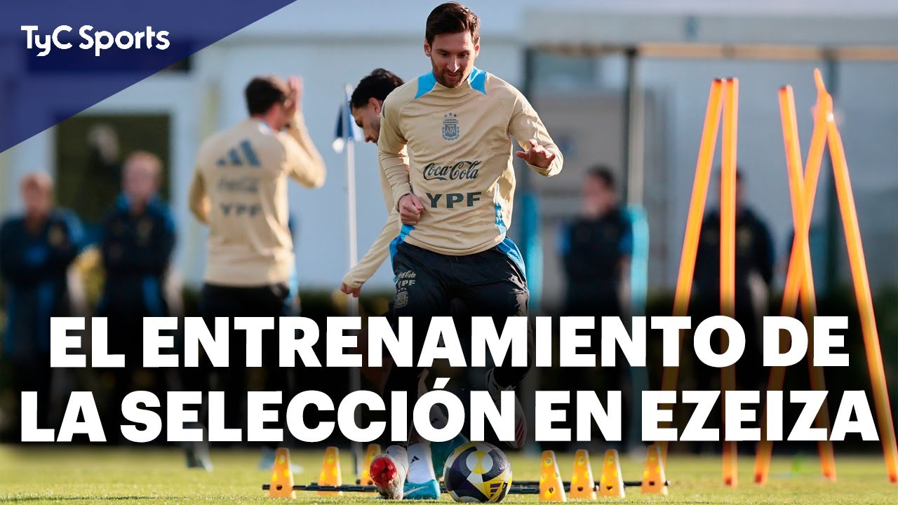 ¡VOLVIÓ MESSI A ENTRENARSE CON LA SELECCIÓN!⚽El DESAFÍO de SCALONI de armar un nuevo MEDIOCAMPO