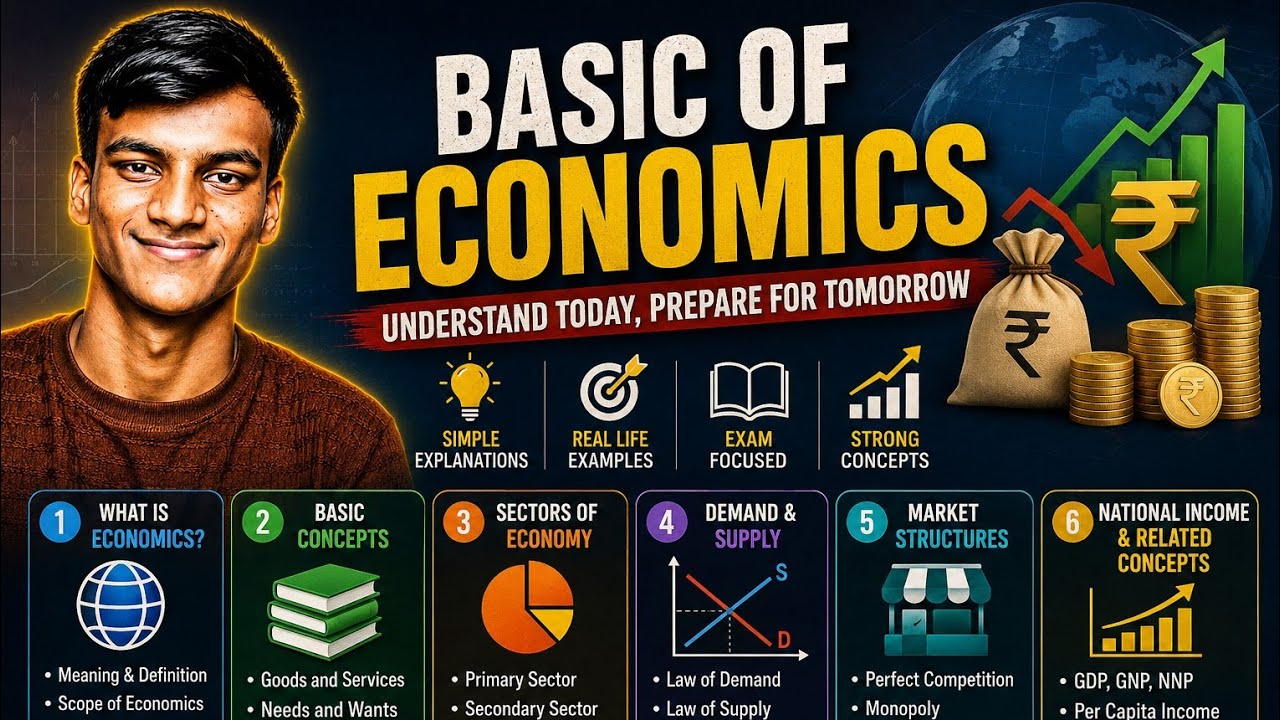 Basic of Economics #economics @socialwallah04 