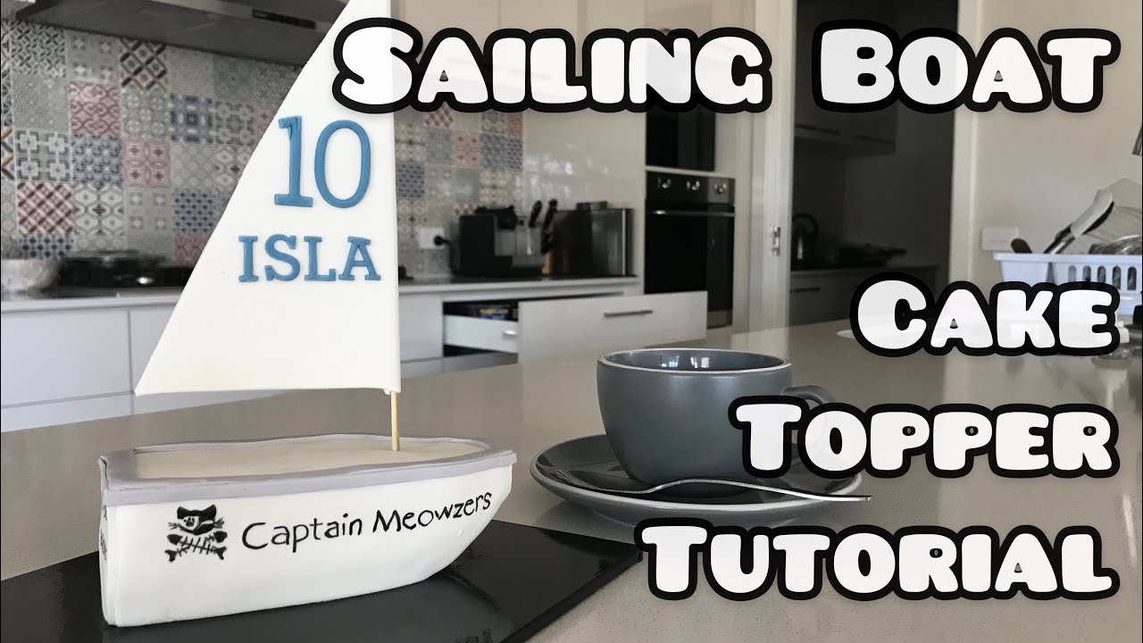 Sail Boat Cake Topper