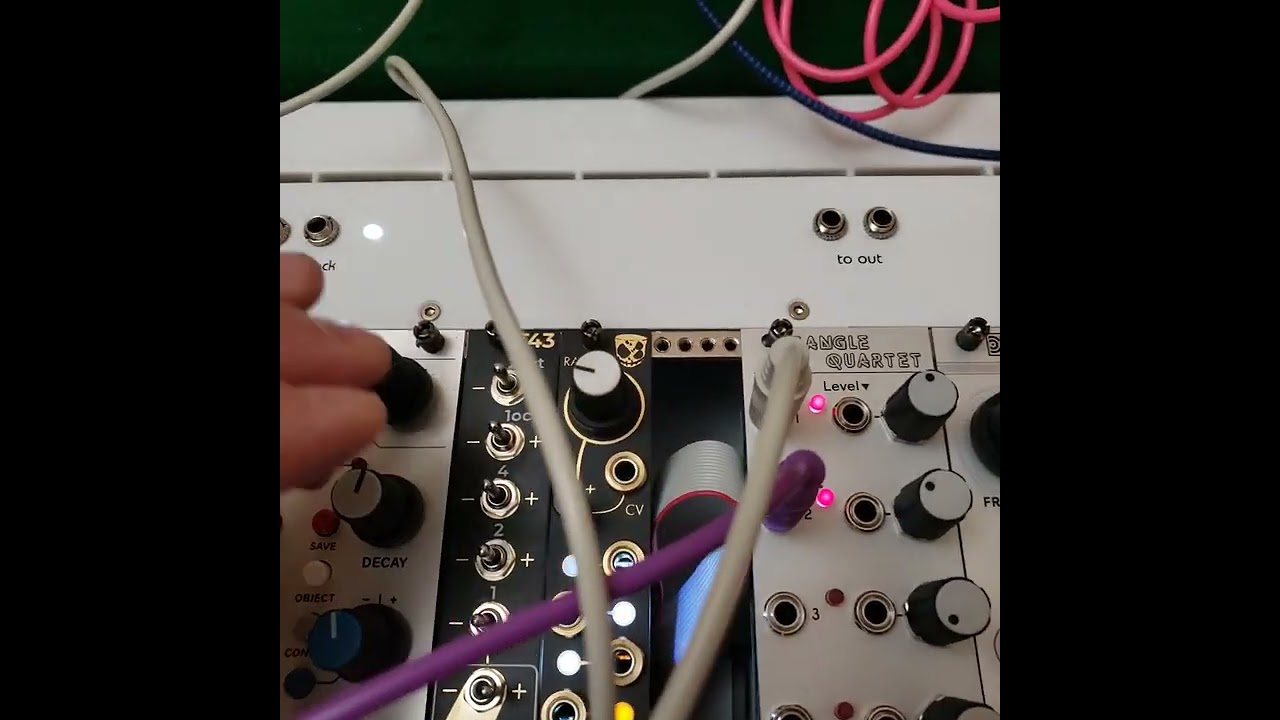 WhyTheGoats: Drones from Plaits, Ripples, Monsoon, FX AID and Pony VCF.