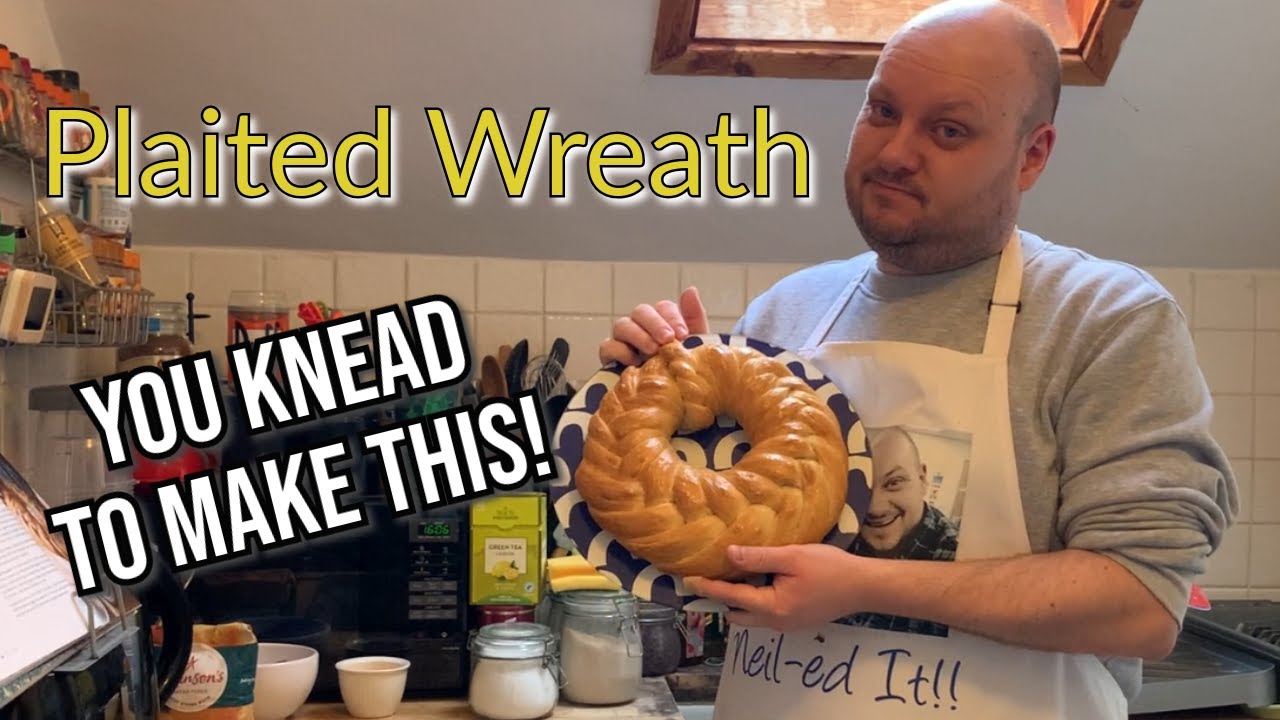 Neil Bakes... Seven-Strand Plaited Wreath! GBBO 2024 Bake Along Challenge 3