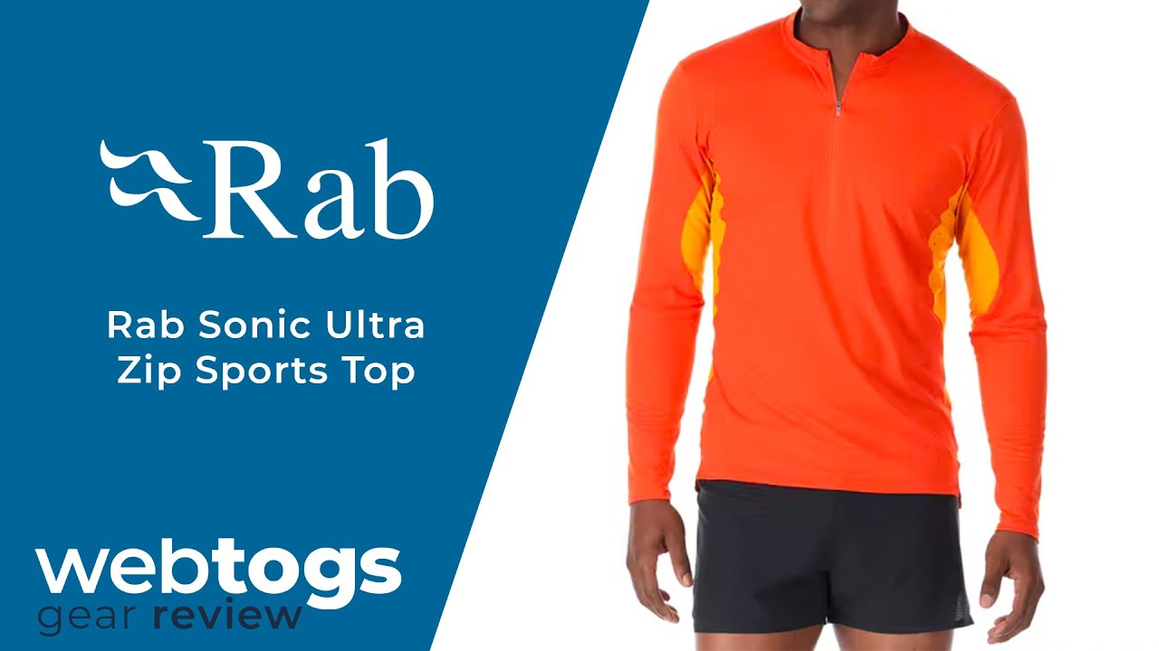 Rab Sonic Ultra Zip Sports Top | Gear Review | @webtogs