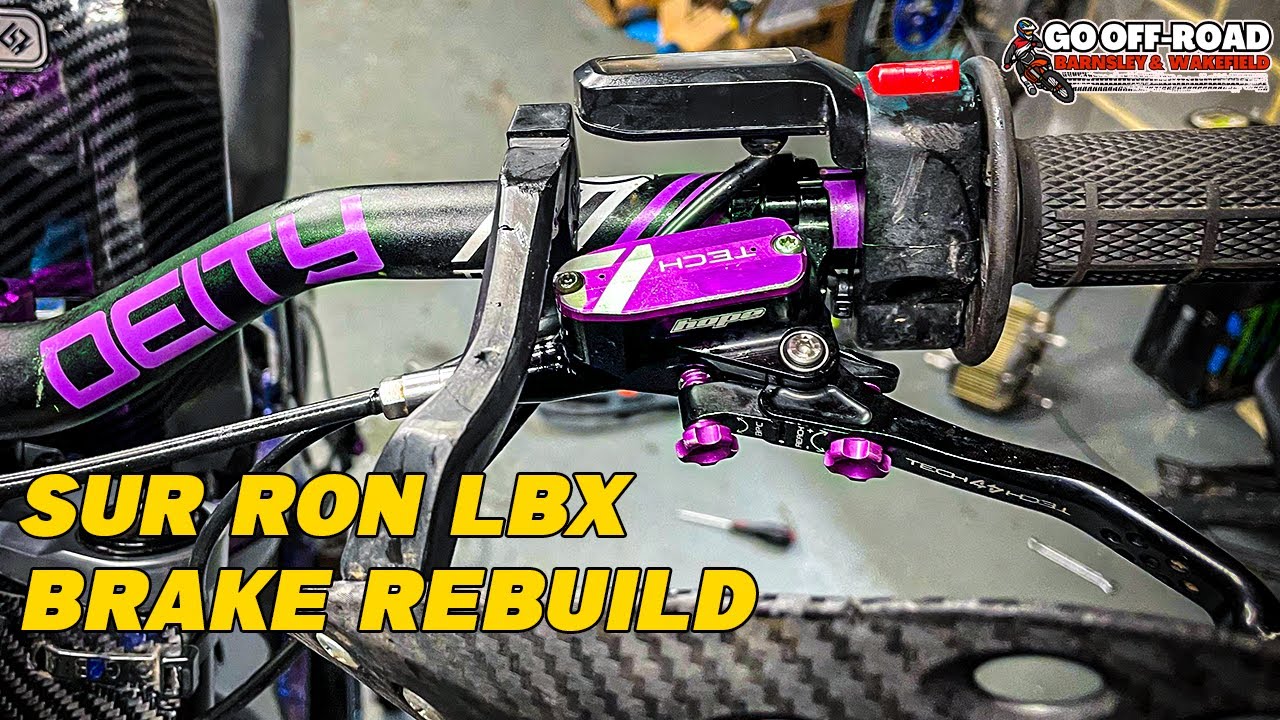 SURRON LBX - Hope Tech 4 Brake Rebuild & Bleed