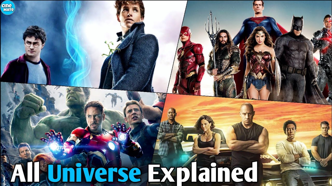 All Hollywood Movies Universe Explained - Cine Mate