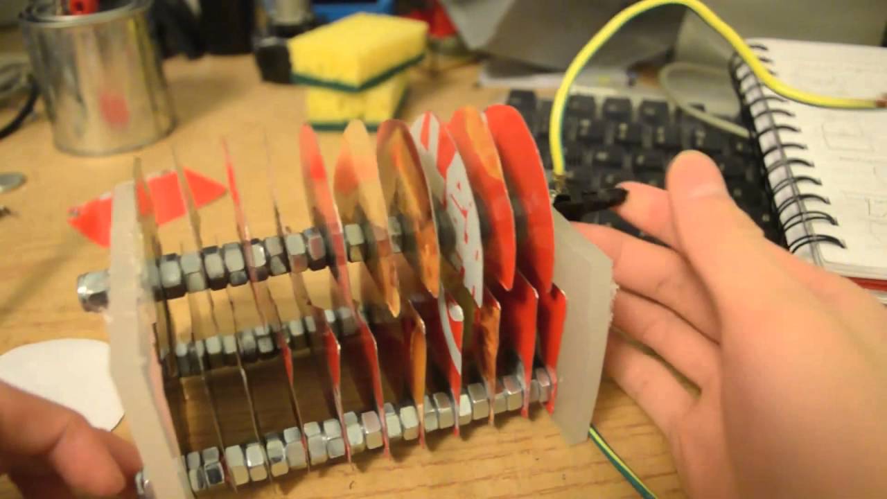 Homebrew Magnetic Loop Antenna Part 1 - Variable Capacitor