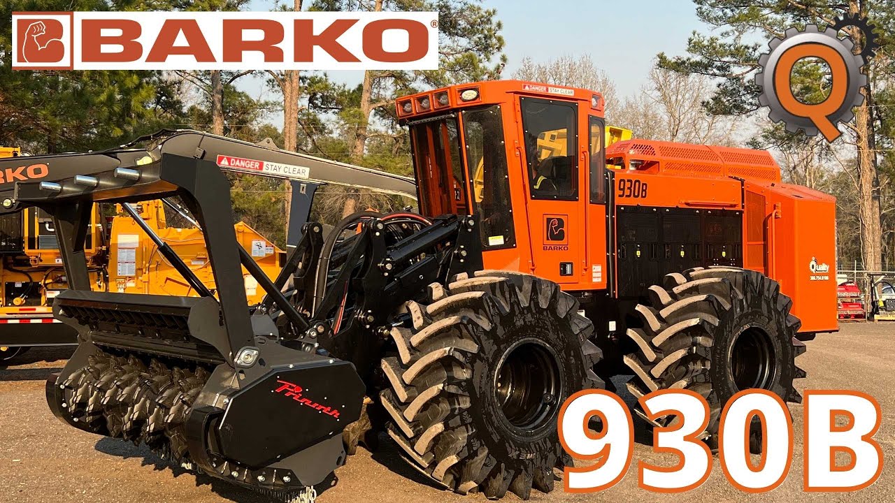 Barko 930B with Prinoth M650 Walk-around | 320HP Forestry Mulching Monster!