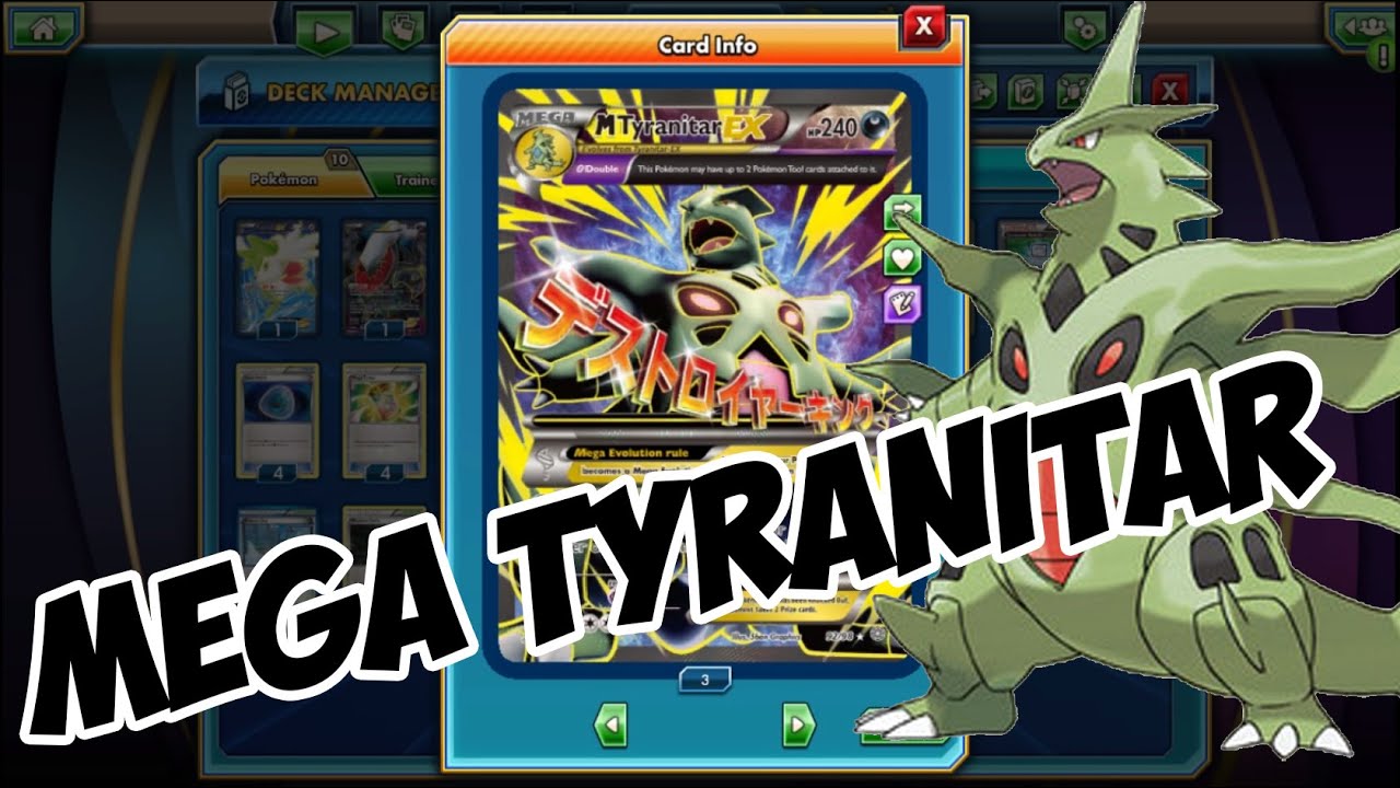 Mega Tyranitar EX Expanded PTCGO