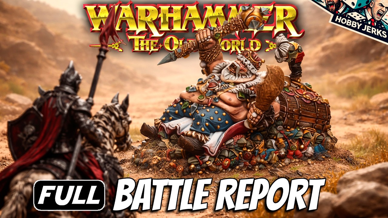 💀 Ogre Kingdoms vs Vampire Counts | Old World Live Battle Report 🩸
