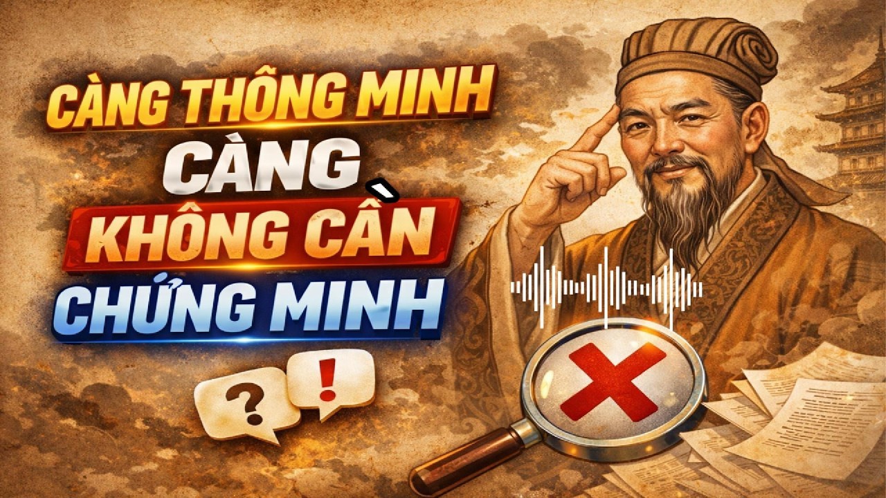 Càng Thông Minh Càng Không Cần Chứng Minh | Triết Học Tiền Nhân