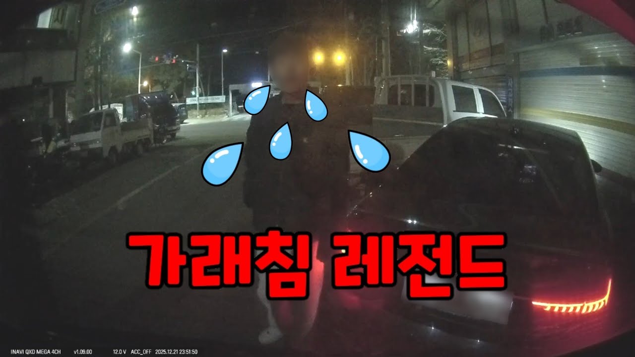 20회 이상 침 테러 당했습니다.....도참시 블랙박스 : 2025 최신블박영상
