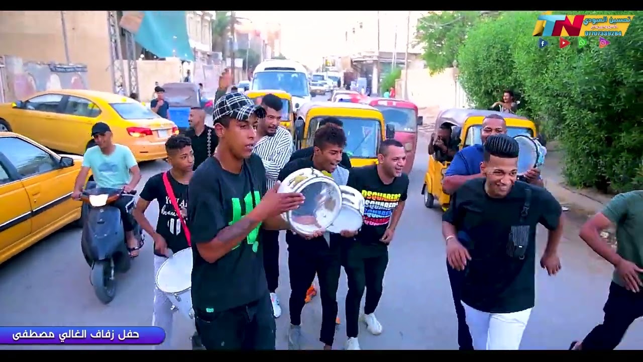 شوف نزلت ابو محمد في ميسان خوت باشه حفل زفاف الغالي مصطفى 2024
