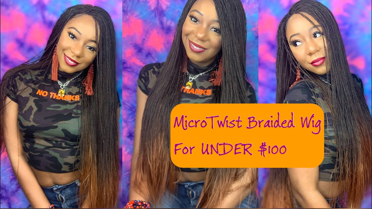 A MicroTwist Braided Wig for UNDER $100 |Freetress Equal Micro Millions