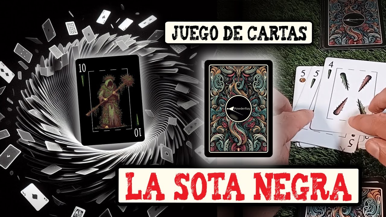 LA SOTA NEGRA | Juego de Cartas de Velocidad! 🕳