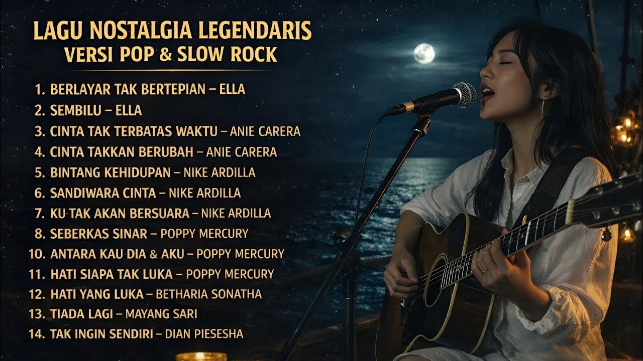 LAGU NOSTALGIA LEGENDARIS VERSI POP & SLOW ROCK COVER