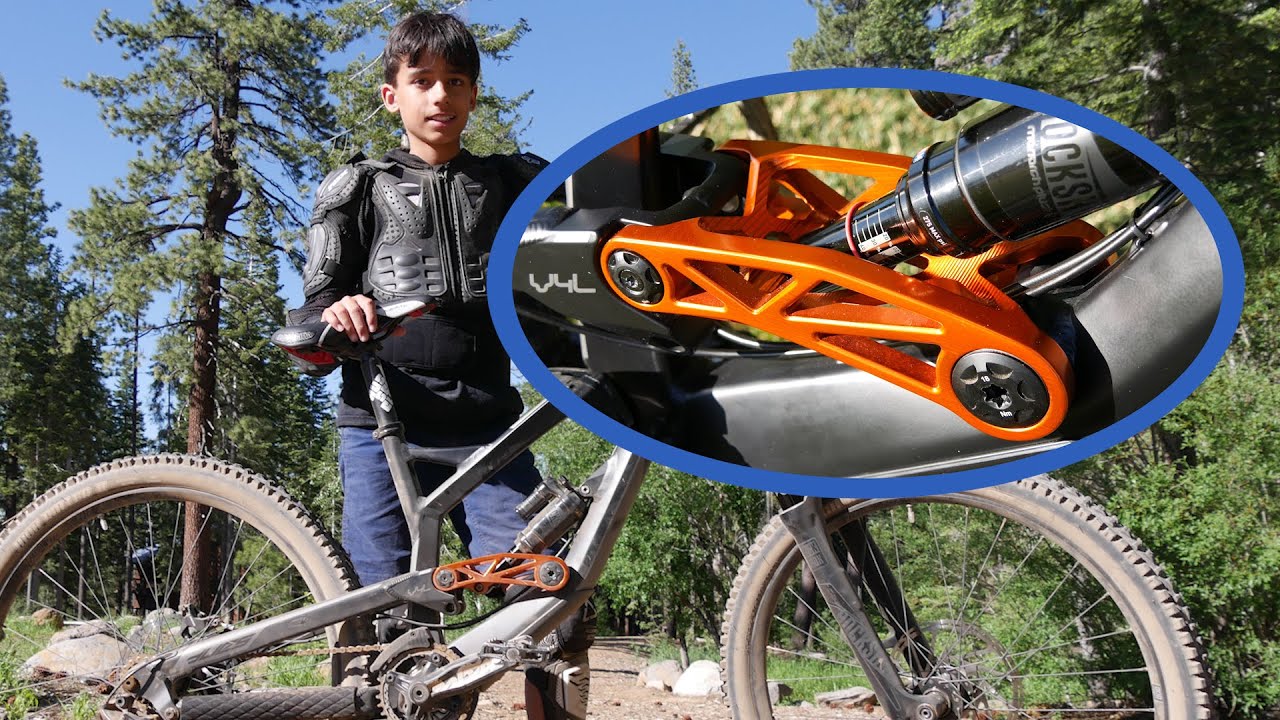 New CNC milled MTB suspension for ultralights - YT Tues DH bike