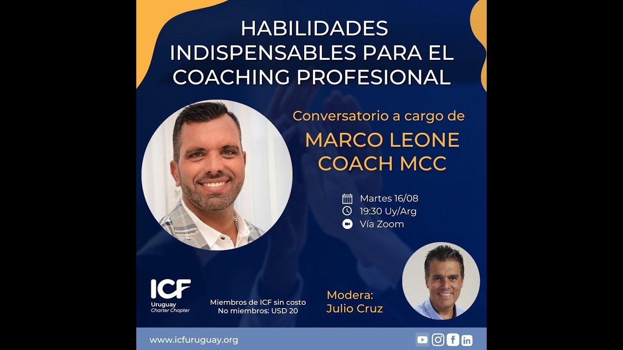 Conversatorio con Marco Leone - ICF Uruguay