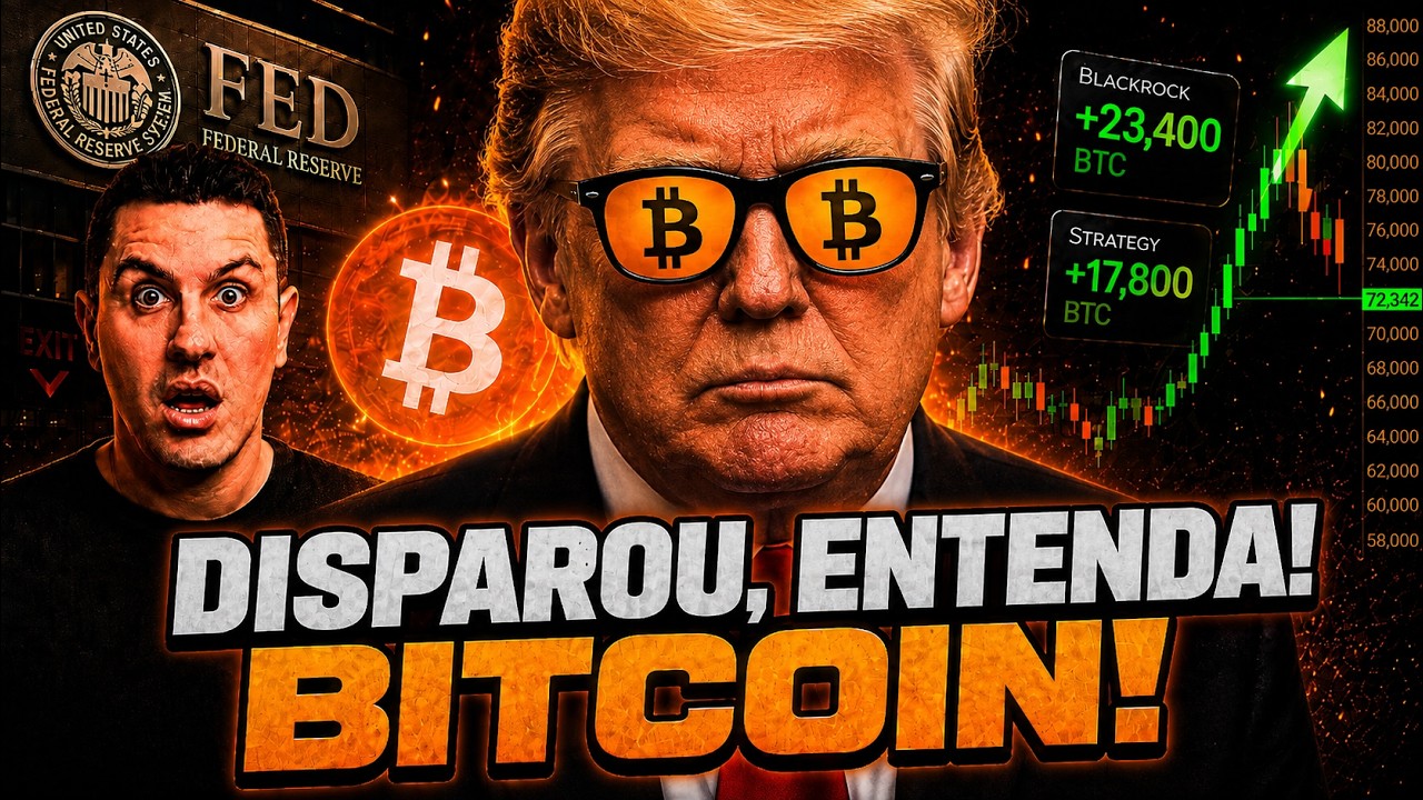 URGENTE: BITCOIN E CRIPTOMOEDAS DISPARANDO! ROMPEU OS 80 MIL... TITULOS PUBLICOS EM QUEDA!