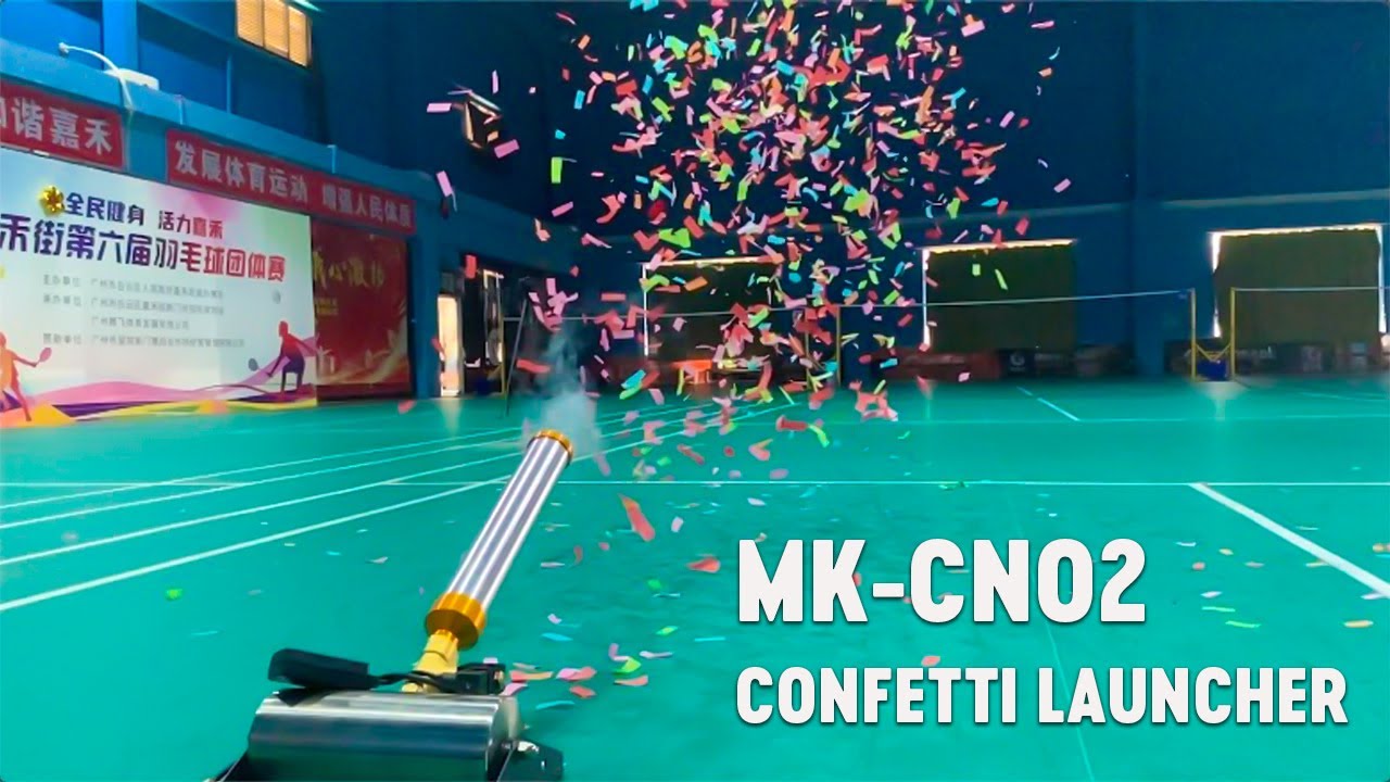 MK-CN02 Confetti Launcher | Compressed Air Confetti Cannon