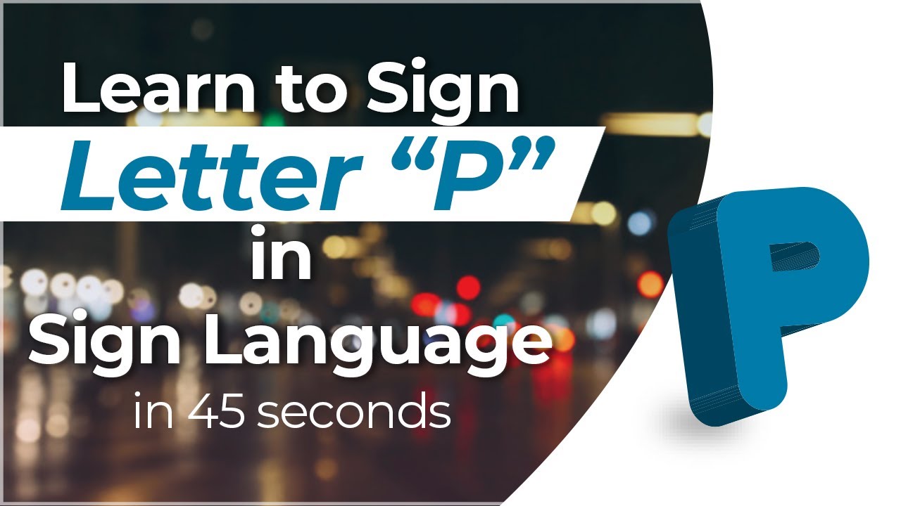 How to Sign the Letter 