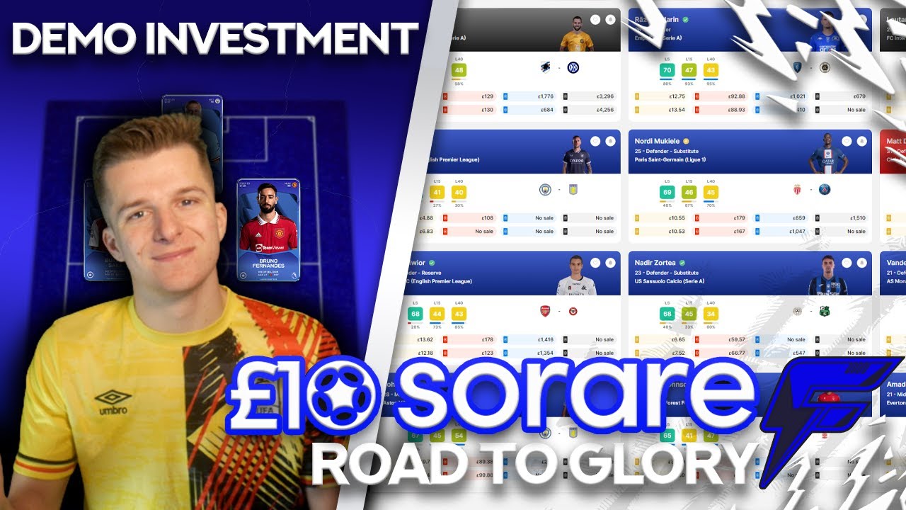 DEMO INVESTMENTS - SoRare &pound;10 Road To Glory #6