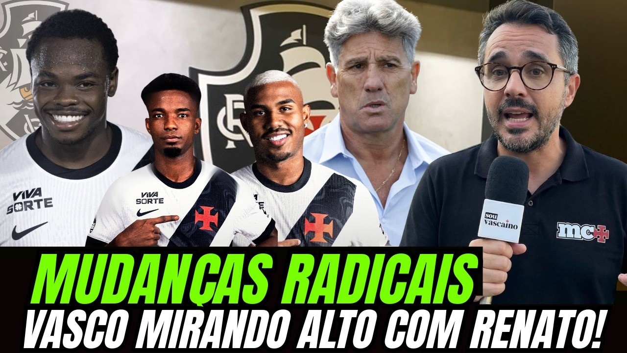 CALOU A BOCA DE TODO MUNDO NA MÍDIA! FAXINA E GRANDES MUDANÇAS NO VASCO