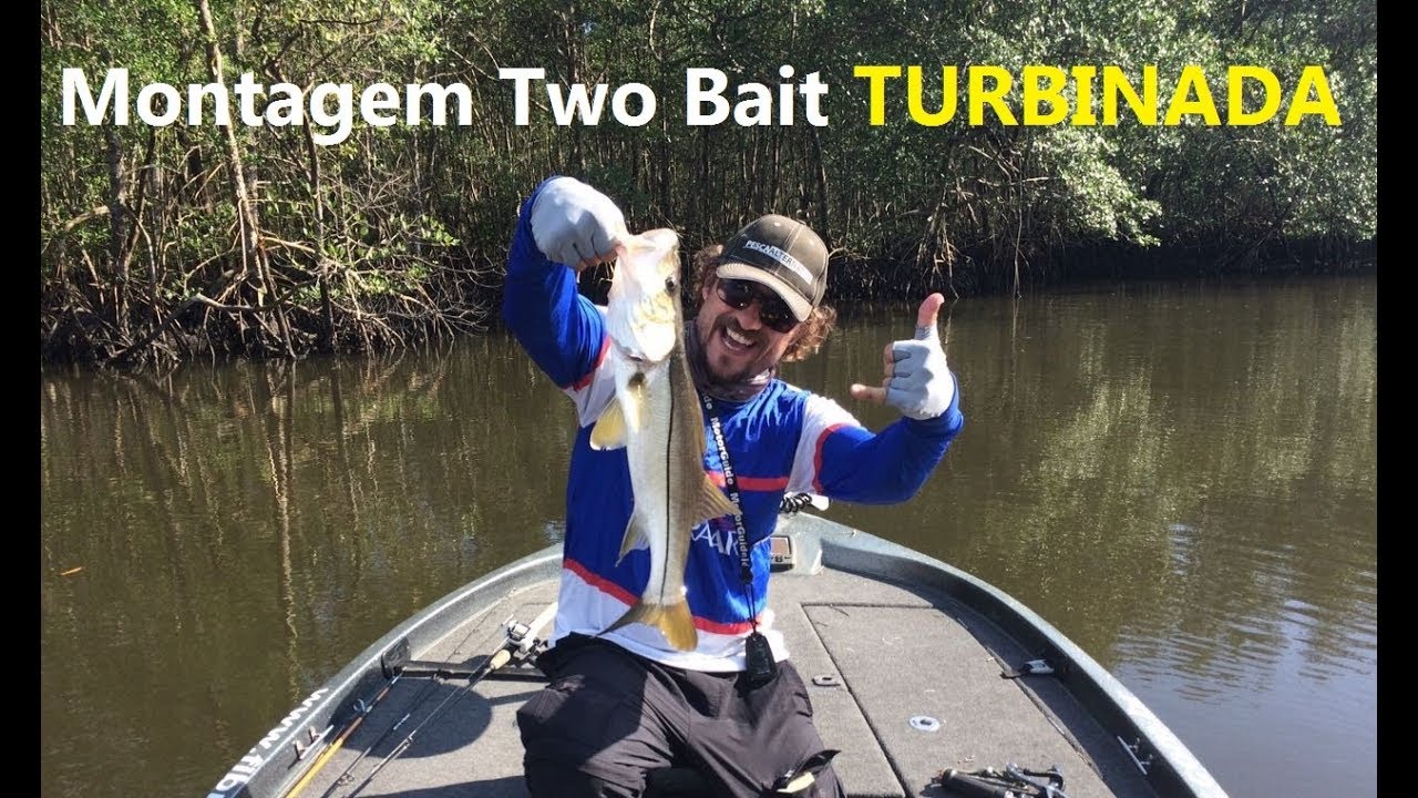 Montagem two bait TURBINADA para suas pescarias!!!!