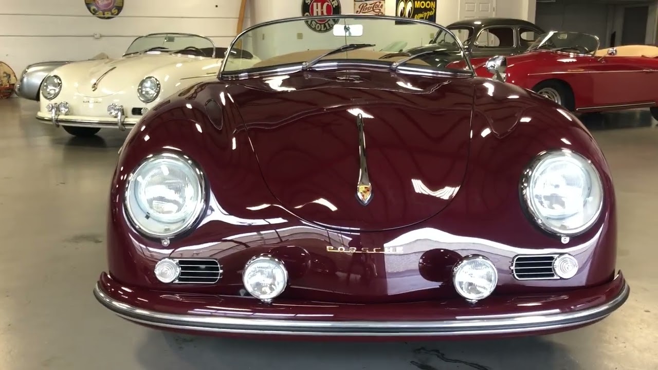 Совершенно новый MERLOT 356 Speedster, построенный компанией Vintage Motorcars of CA, ДОСТУПЕН ДЛ...
