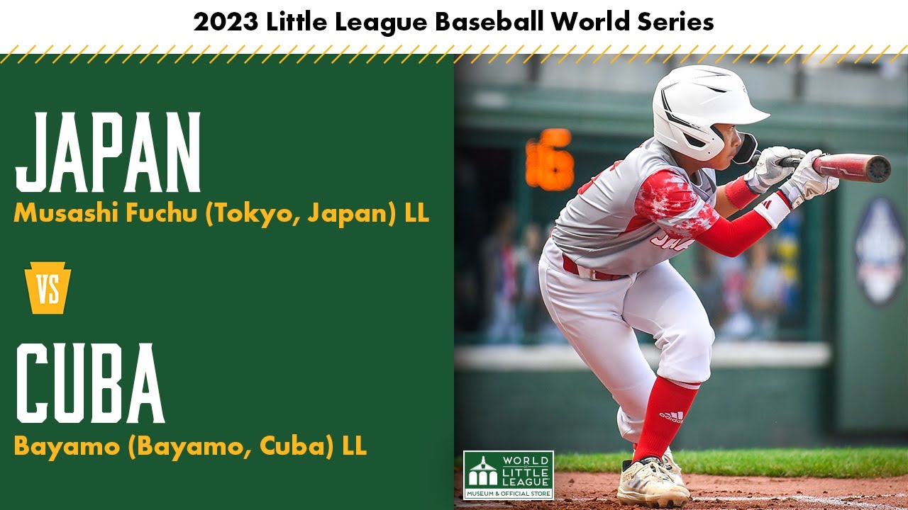 Japan vs Cuba | 2023 Little League Baseball World Series: Game 3