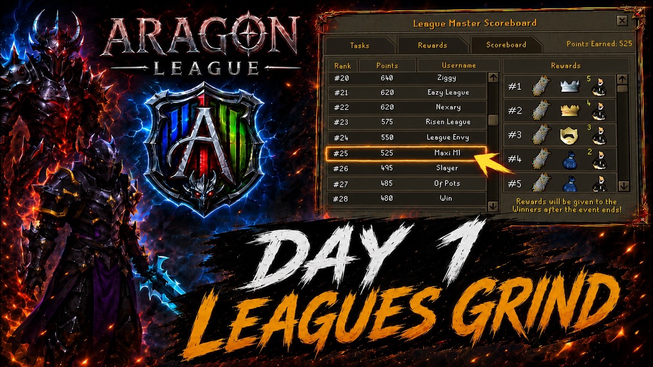 NEW LEAGUES GAME MODE ON A CUSTOM SERVER?! | MY DAY 1 GRIND WENT GREAT!