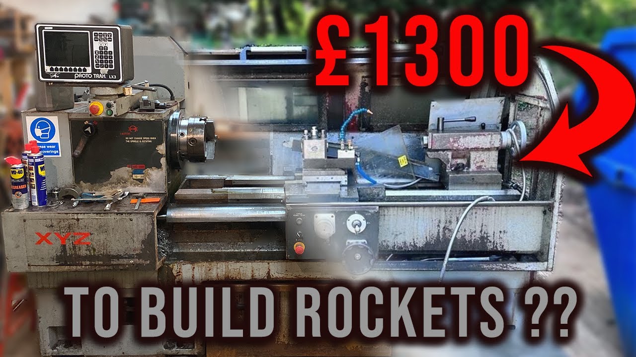 Huge CNC Lathe Restoration || SANTA MARIA