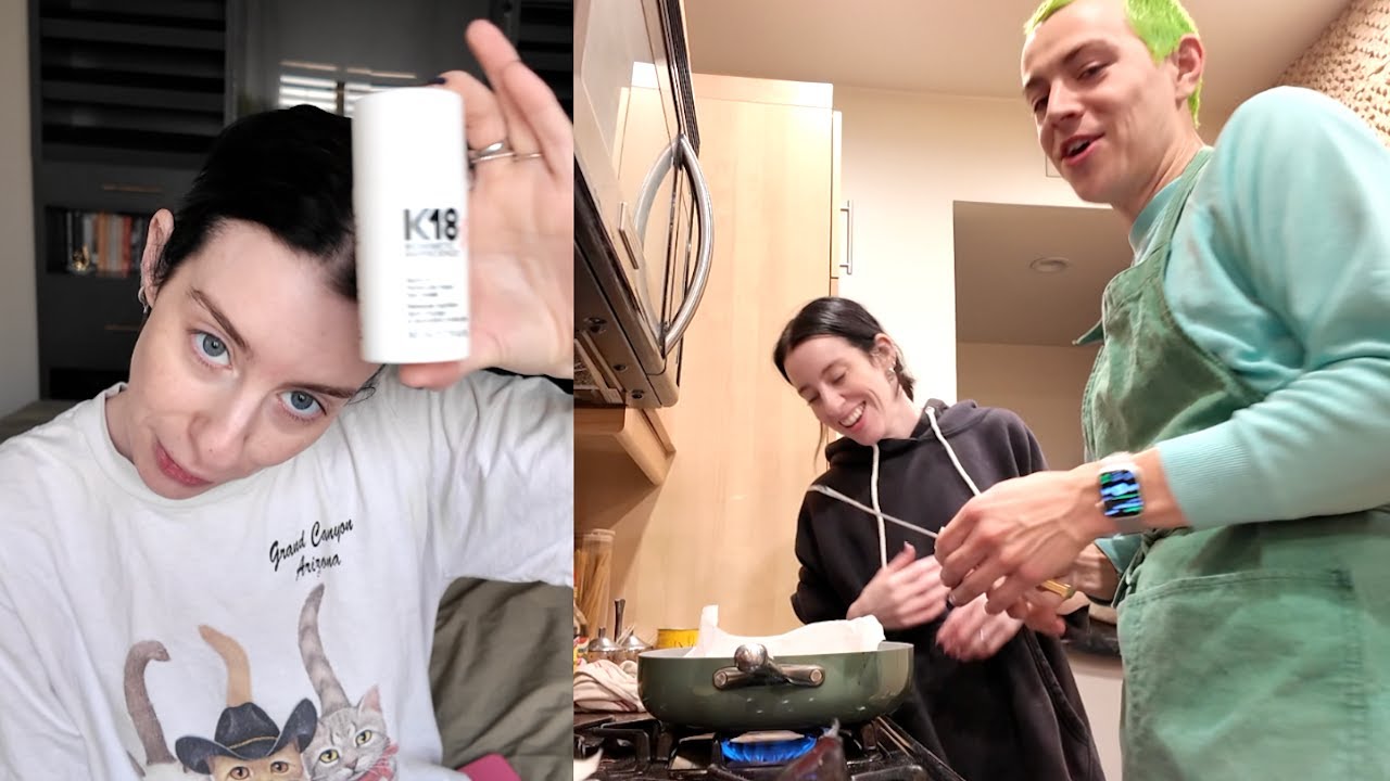 BF teaches me how to cook, trying k18, and staying sane!!!
