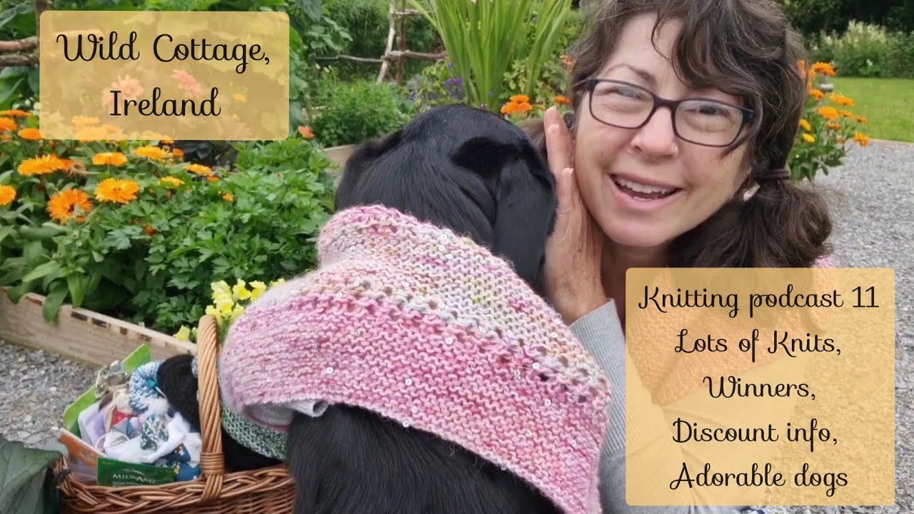 Подкаст Wild Cottage Knitting 11: много вязаных вещей, победители, информация о скидках на Fab St...