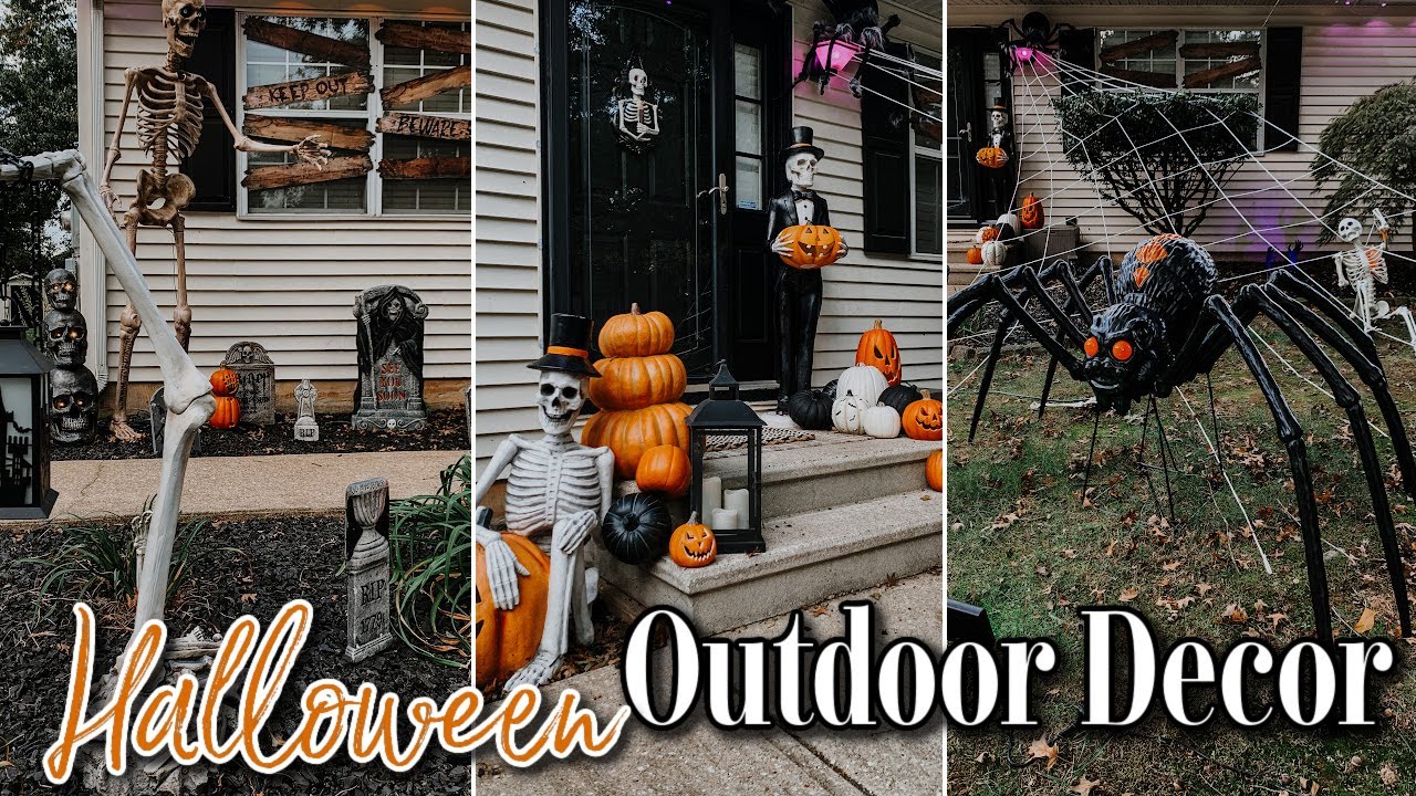 HALLOWEEN 2023 | DIY GRAVEYARD DECORATIONS | FRONT YARD HALLOWEEN DECORATING | OUTDOOR DECOR