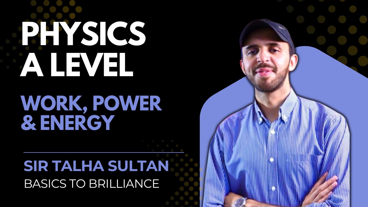 Work, Power & Energy | LEC-79 | AS-Level Physics 9702 | Sir Talha 9th feb 2026