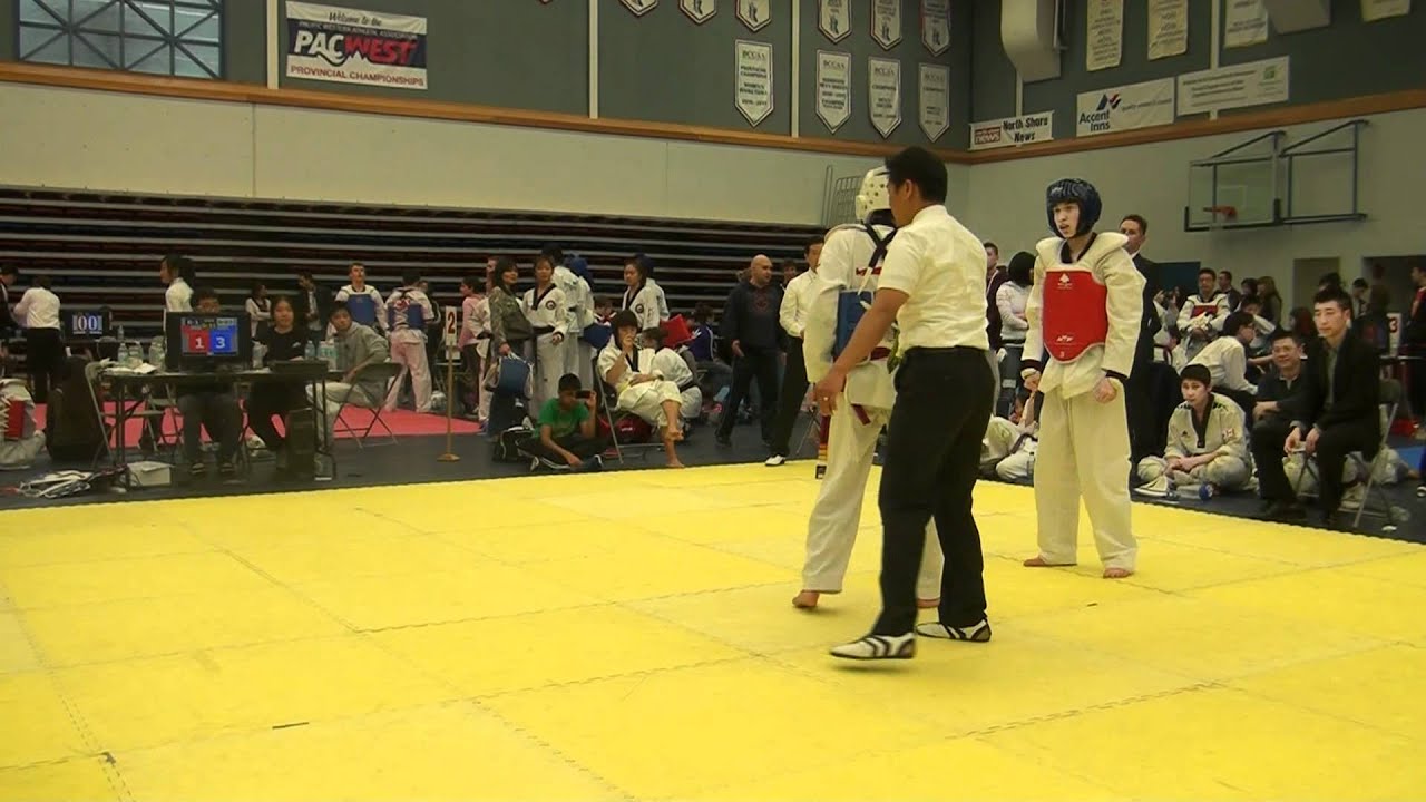 Calvin Le - 2012 BC Taekwondo Championship