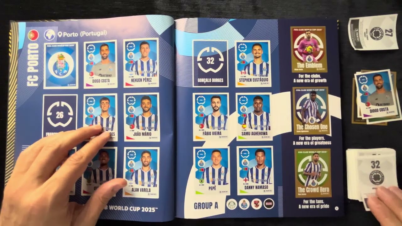 FIFA Clubs World Cup 2025 Sticker album series part 16#panini #stickeralbum #cwc #clubworldcup#messi