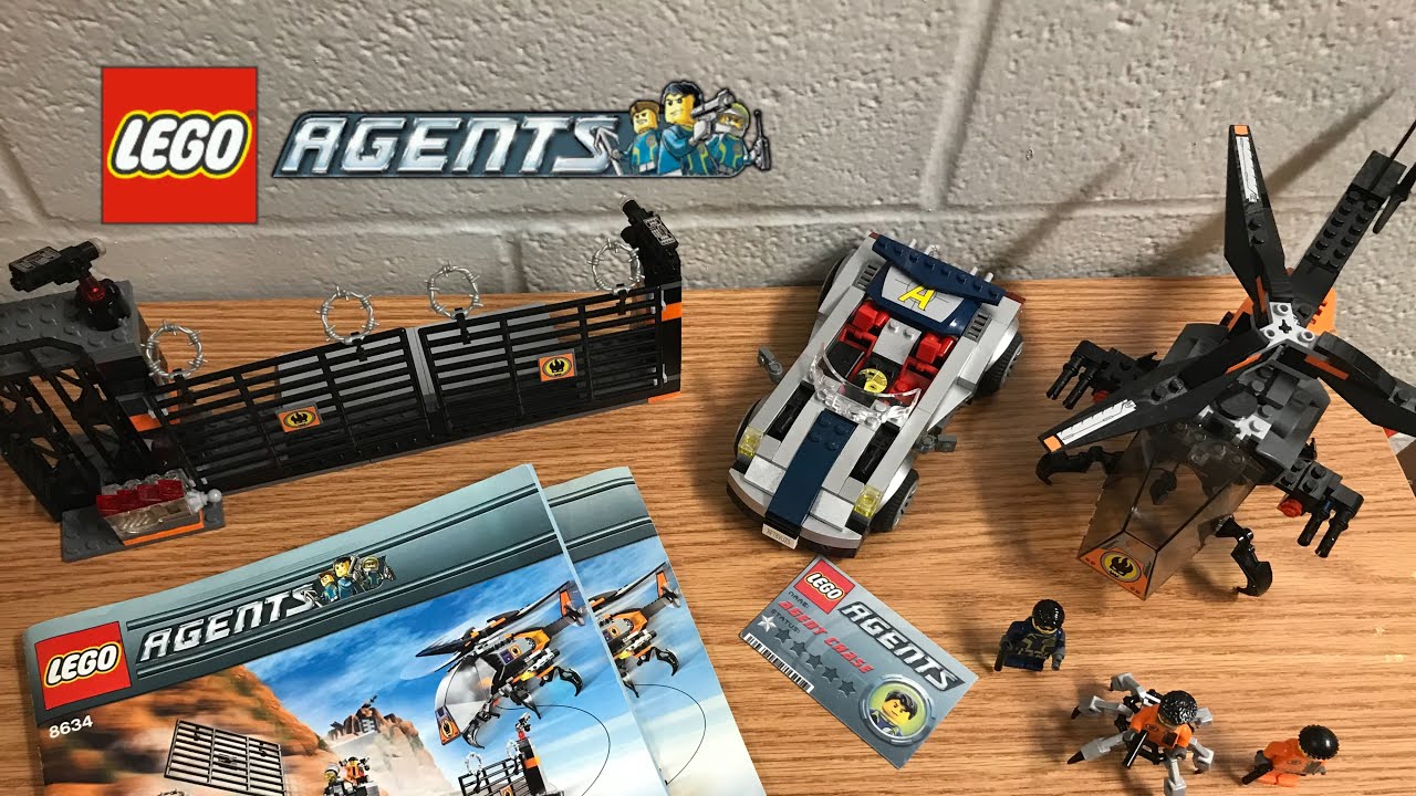 Lego Agents: Turbocar Chase - 8634 - Review #LEGO