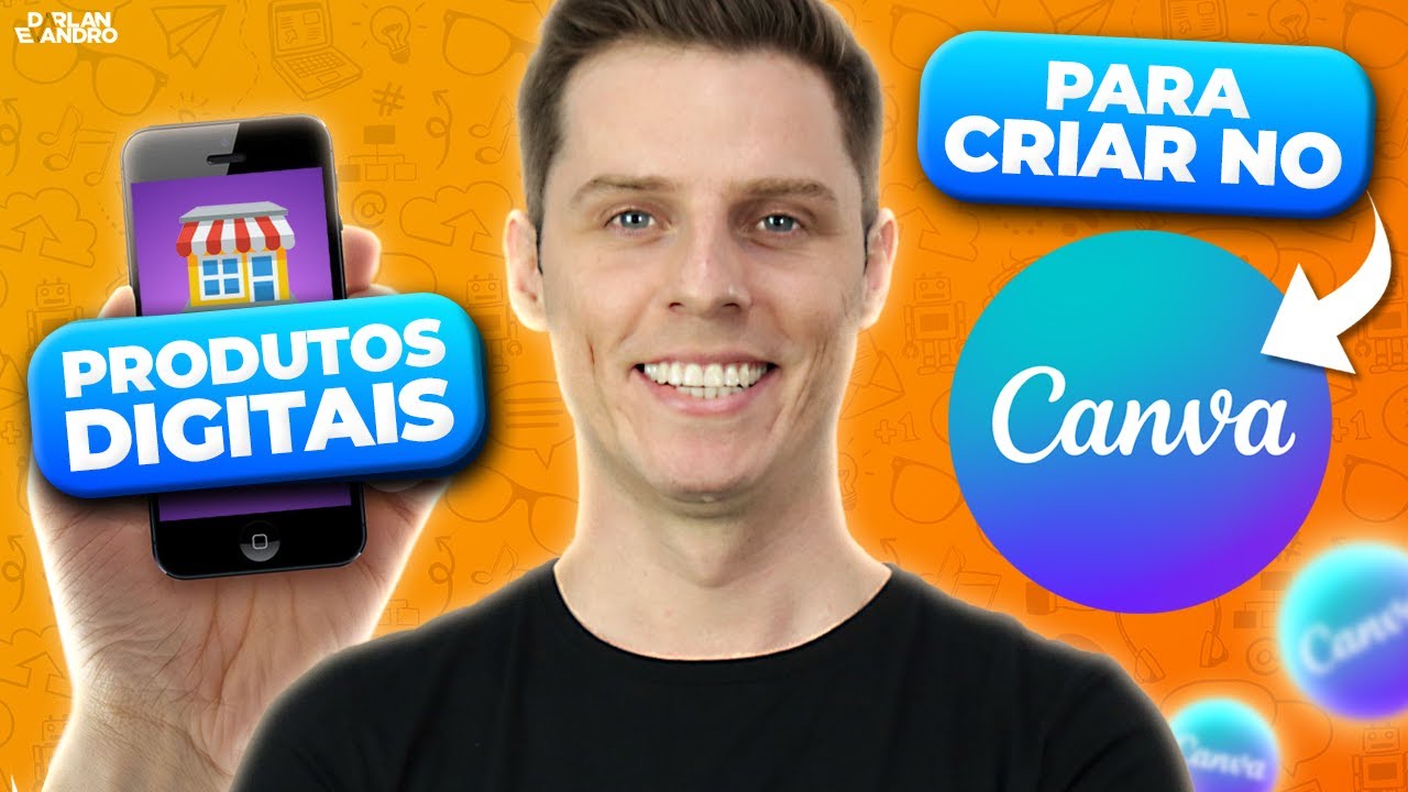 💸 COMO TRABALHAR COM CANVA? 5 Ideias PRÁTICAS de Produtos para Criar no Canva!