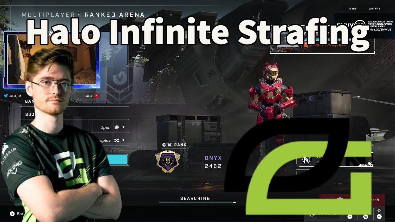 OpTic Lucid Talks About His STRAFING In Halo Infinite!!